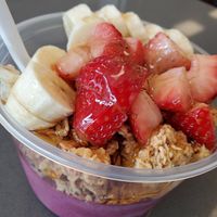 Acai bowl at Pure Juice & Smoothie Lounge in Concord