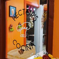 It's inside of the conover building at Hector's Cocina in Oregon