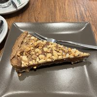 Hazelnut tart at Vizio Virtu Cioccolateria in Venice