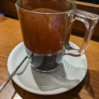 Carlo Goldoni's Hot Chocolate at Vizio Virtu Cioccolateria in Venice