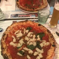 marinara + marinara with vegan mozzarella at Rossopomodoro - Molino delle Armi in Milan