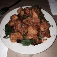 puffed tofu special at Sacred Chow in New York City