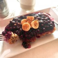 Banana French Toast at Sacred Chow in New York City
