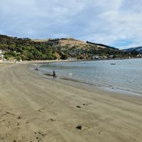 View from harbar, now called Tīni Gin Bar & Eatery. at Harbar in Akaroa