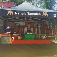Farmer's market stand at Nana's Tamales  in Temecula