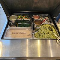 Cold Bar (Go straight for the sushi) at Trendy Vegan in Houston