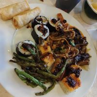 My first trip to the buffet at Trendy Vegan in Houston