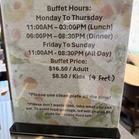 Price and hours   at Trendy Vegan in Houston