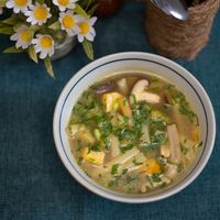 Vegan macaroni at Earth Cafe in Dong Hoi