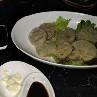 Lotus mochi at Meteora in Tokyo