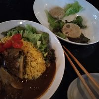 Black metal curry at Meteora in Tokyo