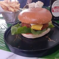 Burger at MAAD in South West London