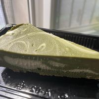 Green Tea Cheesecake at Okashi Sanda in Madrid