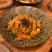 Oyakodon vegano   at Okashi Sanda in Madrid