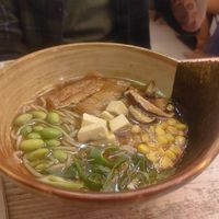 Ramen vegano at Okashi Sanda in Madrid