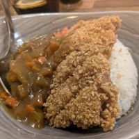 Katsu kare vegano at Okashi Sanda in Madrid