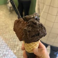 Chocolate & chocolate-oreo  at Anita La Mamma Del Gelato in New York City