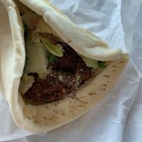 Falafel sandwich  at Jerusalem in Denver