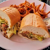 Po'boy at Otherlands Beer in Bellingham