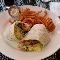 Portobello wrap at Otherlands Beer in Bellingham