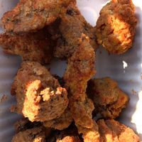 Chicken tenders at Burger Fiancé in Montreal