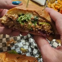 Burger I don't give a duck at Burger Fiancé in Montreal