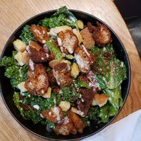 Caesar with ch*cken bites at Burger Fiancé in Montreal