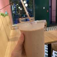 Chocolate milkshake   at Burger Fiancé in Montreal
