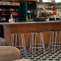 Desserts and coffee too at Burger Fiancé in Montreal