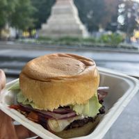 Fiancé burger. Must try    at Burger Fiancé in Montreal