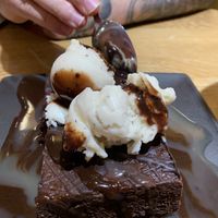 Brownies  #Veganuary at Burger Fiancé in Montreal