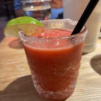 Pink Margarita  at Burger Fiancé in Montreal