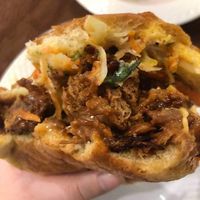 Pulled “pork"  at Burger Fiancé in Montreal