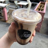 Cookies and cream milkshake   at Burger Fiancé in Montreal