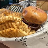 Chick-en Burger  at Burger Fiancé in Montreal