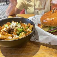 Fiancé plus poutine  at Burger Fiancé in Montreal