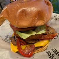 Fiance burger at Burger Fiancé in Montreal