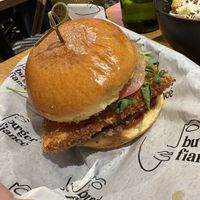 Mamma Mia burger  at Burger Fiancé in Montreal