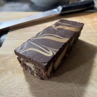 Chocolate caramel slice   at Cup & Cone in Inverness
