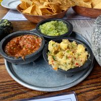 Fresh salsas at Bonez in Crested Butte