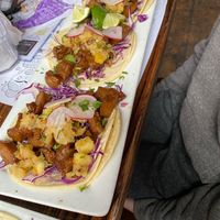 The seitan tacos  at Bonez in Crested Butte