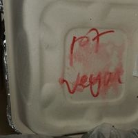 "Vegan" written on container of Pad Thai that had eggs in it at Olay's Thai Lao Cuisine in Honolulu