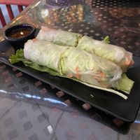 Vegan summer rolls  at Olay's Thai Lao Cuisine in Honolulu