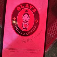   at Olay's Thai Lao Cuisine in Honolulu
