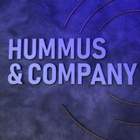 The logo  at Hummus and Company in Barcelona