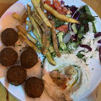   at Hummus and Company in Barcelona