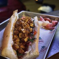 Great portion size for the sandwich! at TURP in Istanbul