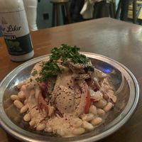 Bean salad  at TURP in Istanbul