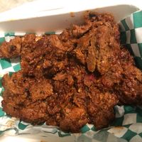 Rib tips at Karelyns Vegan Soul Café in Orlando