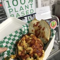 OG Mac sandwich  at Karelyns Vegan Soul Café in Orlando